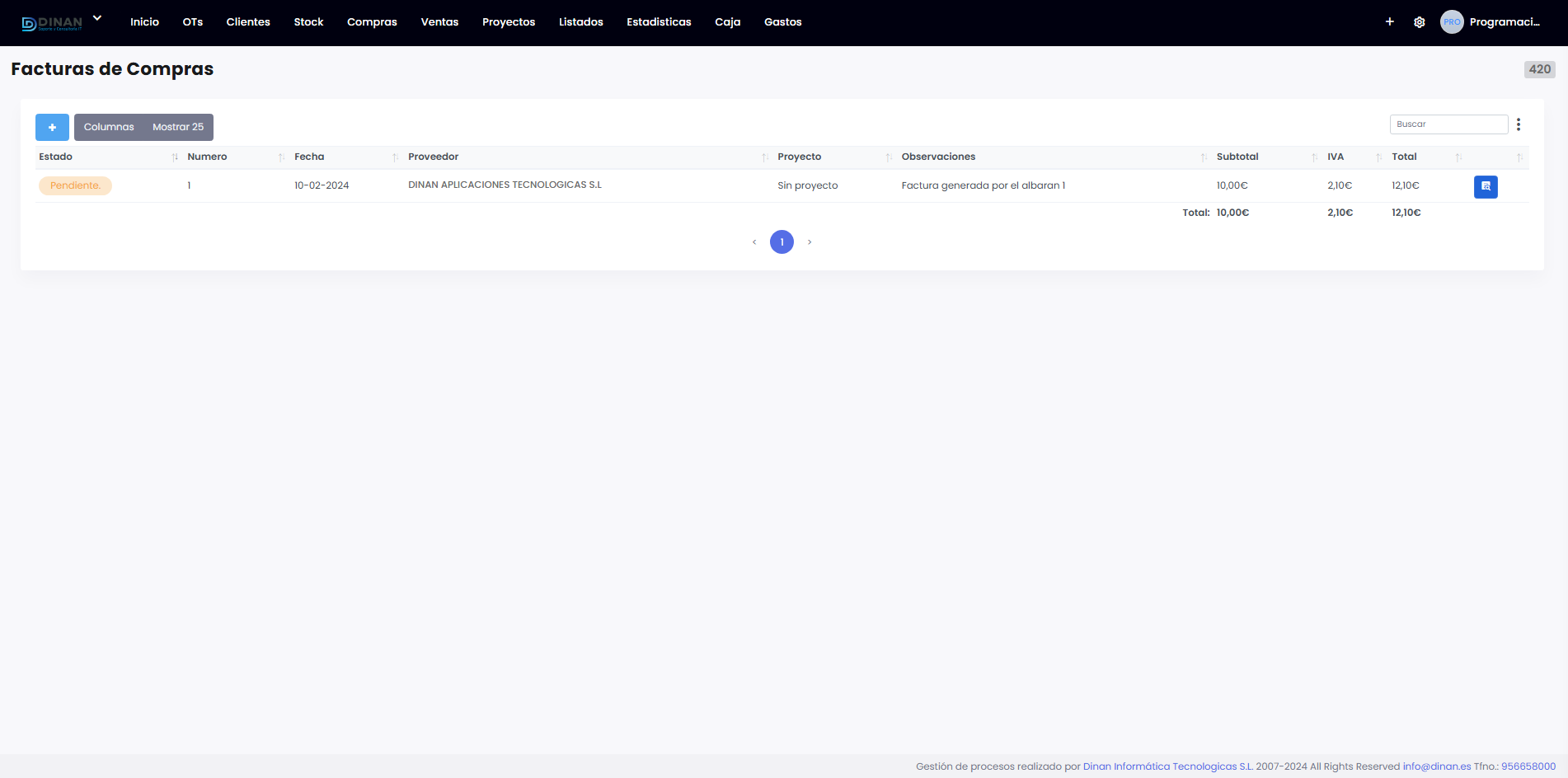 Una ilustración del proceso de importación