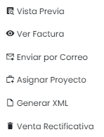 Una ilustración de la configuración del Software de facturación